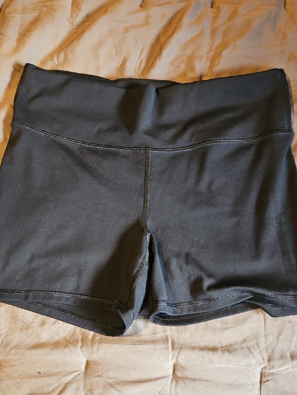 all in motion Black High-Rise Athletic Shorts